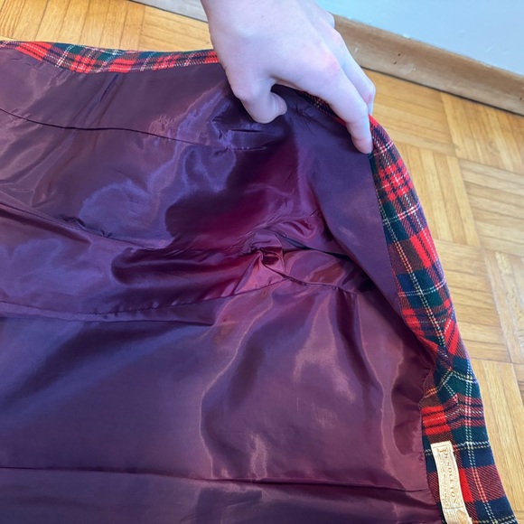 Vintage Pendleton Red Plaid Blazer - Picture 6 of 15